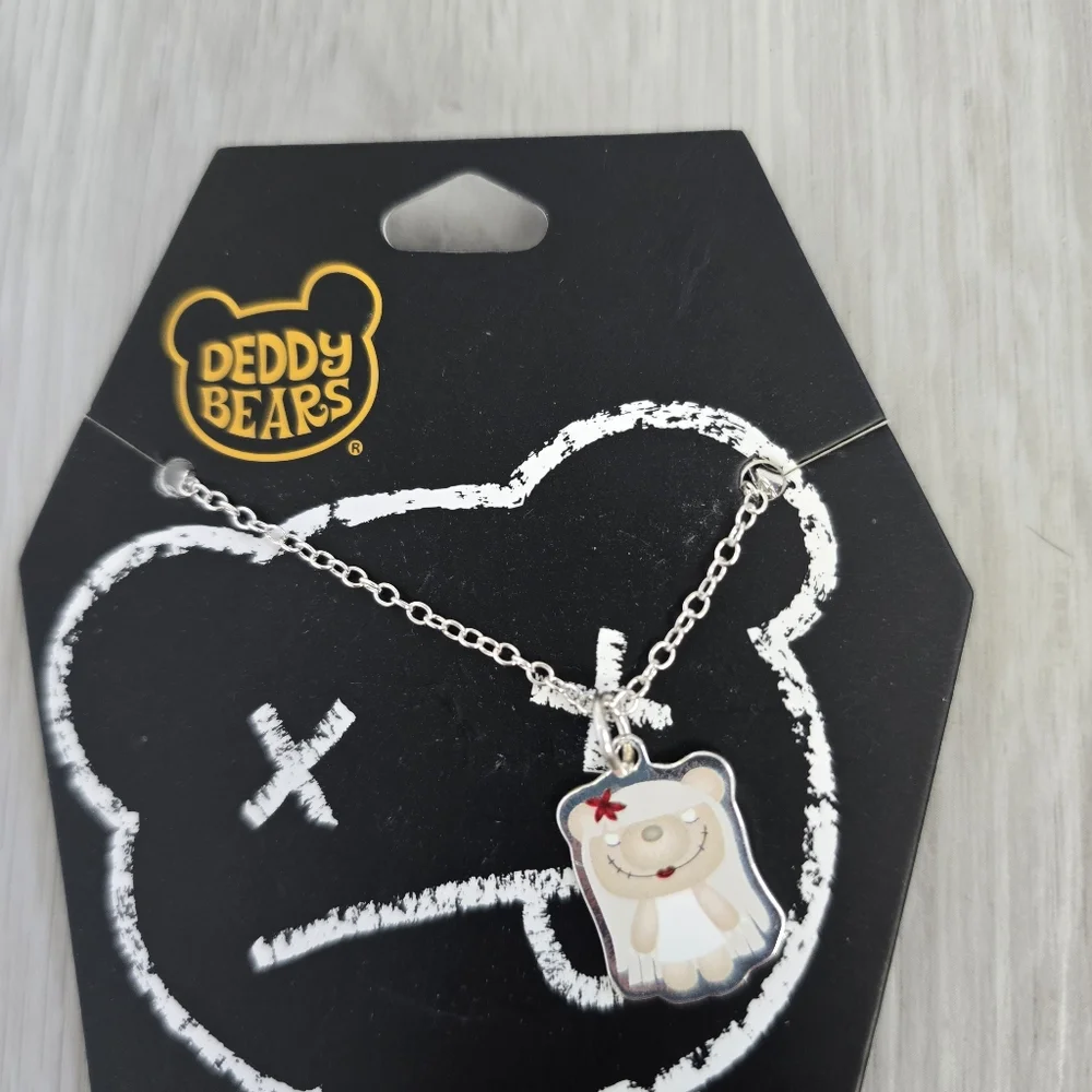 NWT Deddy Bears Interchangeable Charm Necklace - Picture 4 of 5